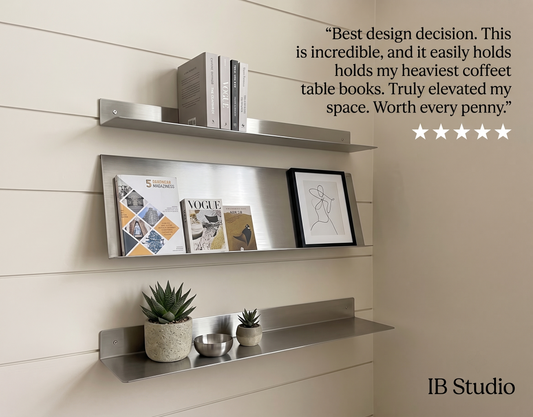 IB Studio Steel Display Shelves
