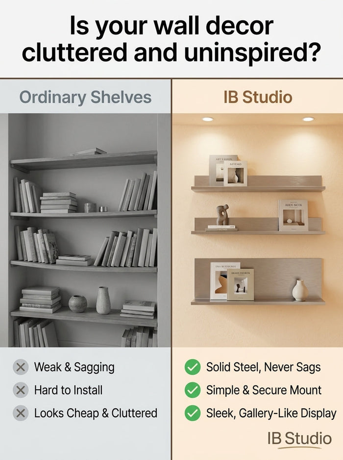 IB Studio Steel Display Shelves 2